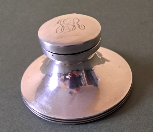 Hallmarked silver capstan - silver,