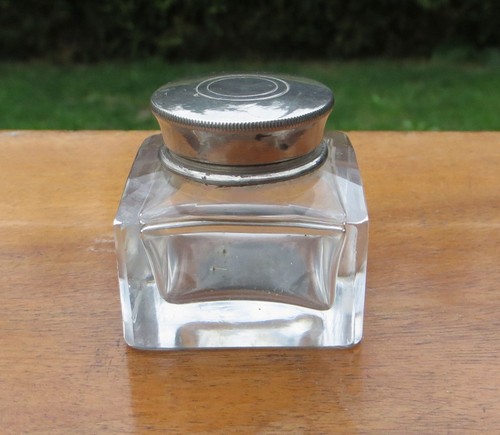 Writing slope glass inkwell - writing,