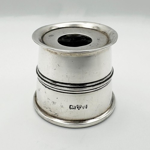 Edwardian capstan inkwell - edwardian,