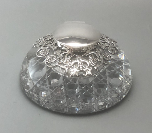 Victorian silver mounted cut - victorian,