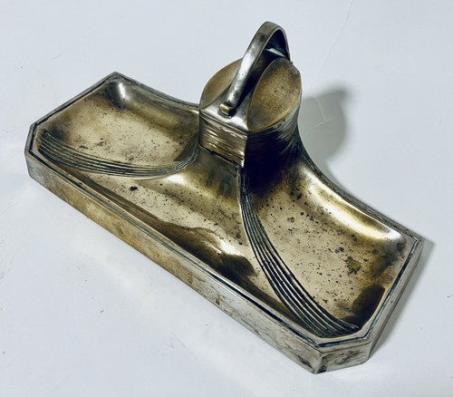 Antique silver plated desk - silver,