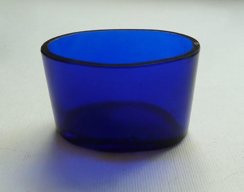 Cobalt blue glass liner insert - cobalt,