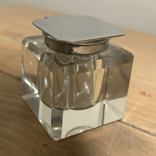Antique square cut crystal - cut,