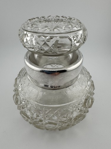 Antique cut glass - cut,