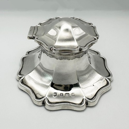 Antique inkwell sterling - antique,