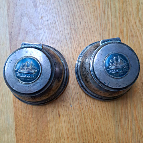 Hallmarked pair sterling - hallmarked,