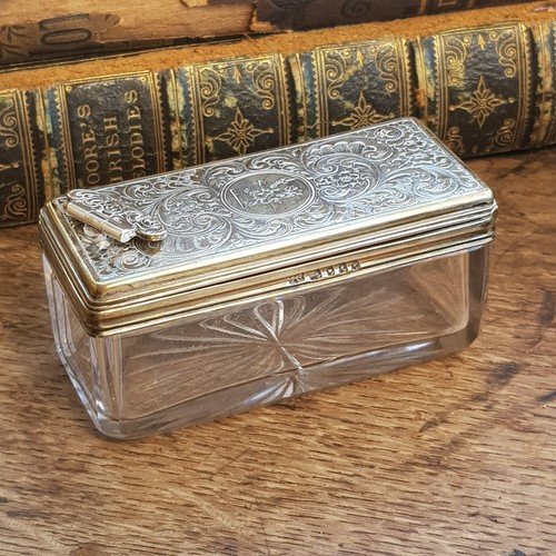 Superb sterling silver - silver, lidded