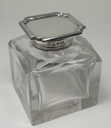 Antique sterling silver lidded - sterling,