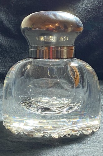Edwardian silver topped - silver-topped, cut