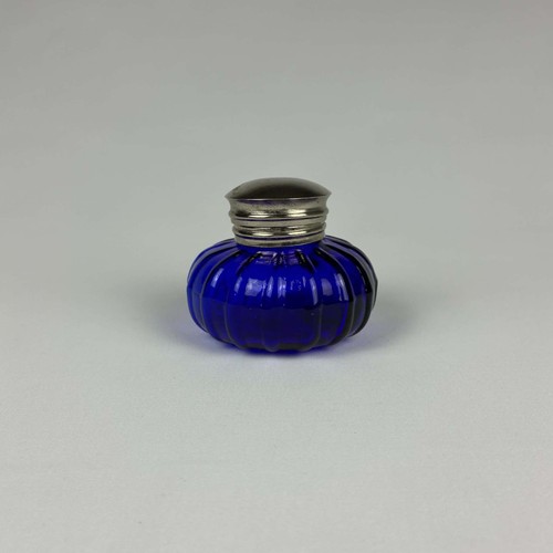 Vintage cobalt blue glass - blue,